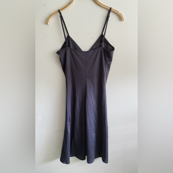 Zara Trafa Gray Lace Dress with Slip - Picture 7 of 9